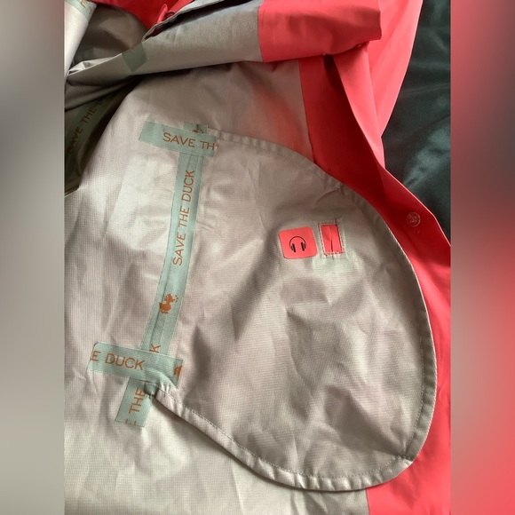 Save The Duck Ladies Lightweight Raincoat - Picture 9 of 16